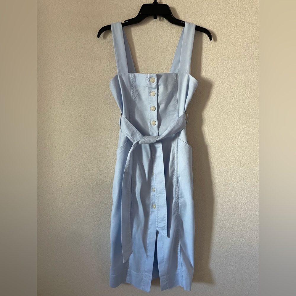 Aritzia Babaton Kofi Belted Button Up Dress